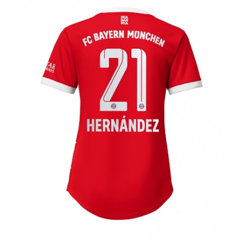 Dres Bayern Munich Lucas Hernandez #21 Domaci za Žensko 2022-23 Kratak Rukav